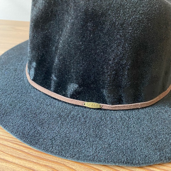 Scala Pronto Women’s Fedora Black Felt Hat - Picture 9 of 16